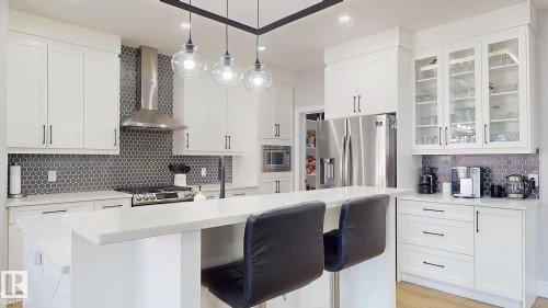 Kitchen - 312 West Haven Drive, Leduc, AB 