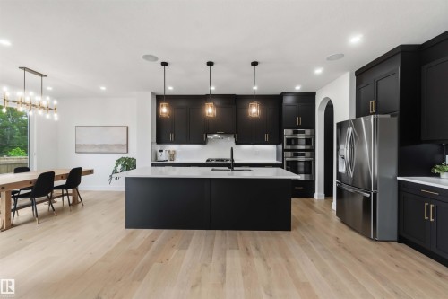 Welcome to 1527 Esaiw Place NW - 1527 Esaiw Place Nw, Edmonton, AB - Indoor Photo Showing Kitchen With Upgraded Kitchen