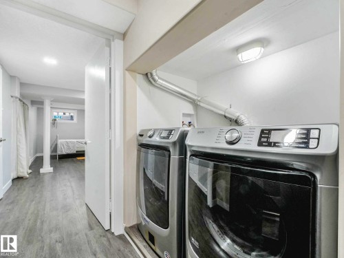 Image quality insufficient for description - 9207 169 Street, Edmonton, AB - Indoor Photo Showing Laundry Room
