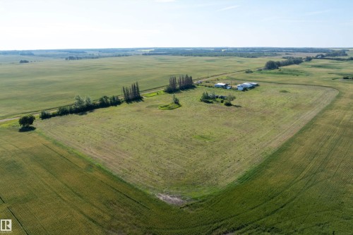 Aerial view - 534072 Range Road 85, Rural Two Hills County, AB 