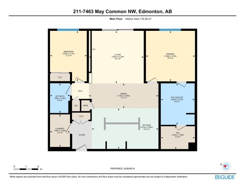 Floor plan - 211 7463 May Common, Edmonton, AB 