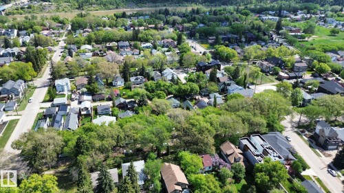 Established neighborhood featuring mature trees and a varied architectural landscape - 10173 93 Street, Edmonton, AB 