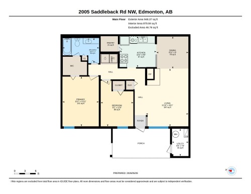 Floor plan - 2005 Saddleback Road, Edmonton, AB - Other