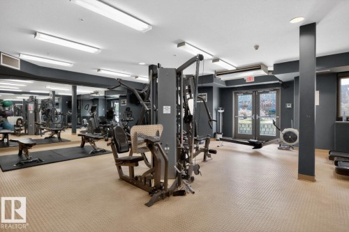 241 10121 80 Avenue, Edmonton, AB - Indoor Photo Showing Gym Room