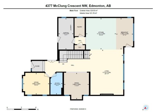 Floor plan - 4377 Mcclung Crescent, Edmonton, AB 