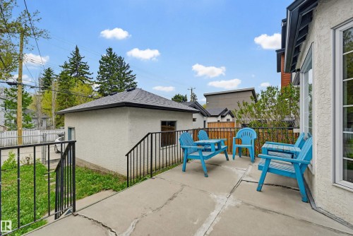 11107 University Avenue Nw, Edmonton, AB - Outdoor With Deck Patio Veranda With Exterior