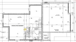 Undeveloped Basement Floor plan - 
