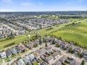 Aerial perspective showcasing a residential neighborhood with varied housing styles - 2324 30 Avenue, Edmonton, AB 