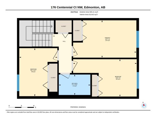Floor plan - 176 Centennial Court, Edmonton, AB 