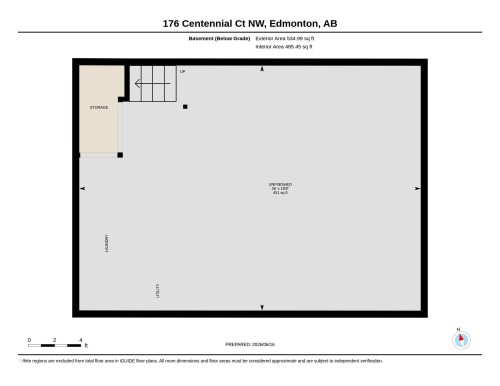 Floor plan - 176 Centennial Court, Edmonton, AB 