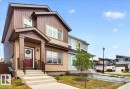 Front house - 424 Black Stone Link, Leduc, AB 