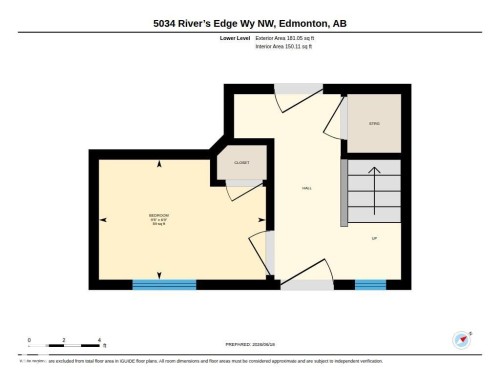 Floor plan - 5034 Rivers Edge Way, Edmonton, AB 