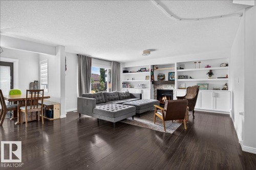 Living room - 13 Baie Madelene, Beaumont, AB 