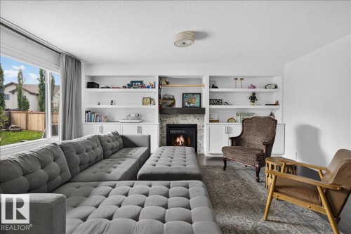 Living room - 13 Baie Madelene, Beaumont, AB 