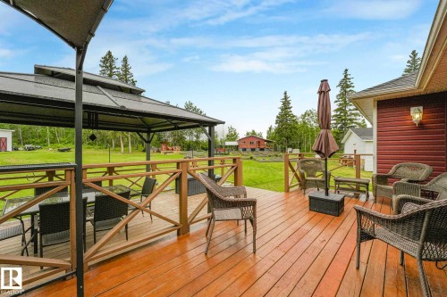 #31 56110 Rge Road 13, Rural Lac Ste. Anne County, AB - Outdoor With Deck Patio Veranda With Exterior