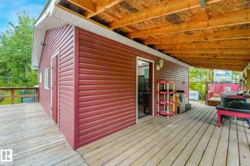 #31 56110 Rge Road 13, Rural Lac Ste. Anne County, AB - Outdoor With Deck Patio Veranda With Exterior