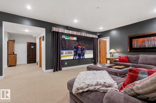 Cinema room - 624 Butchart Wynd, Edmonton, AB 
