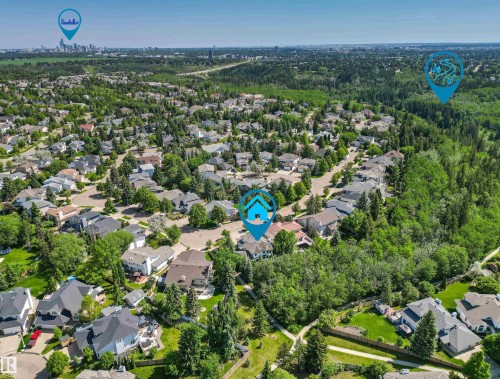 Aerial view - 624 Butchart Wynd, Edmonton, AB 
