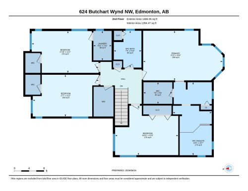 Floor plan - 624 Butchart Wynd, Edmonton, AB 