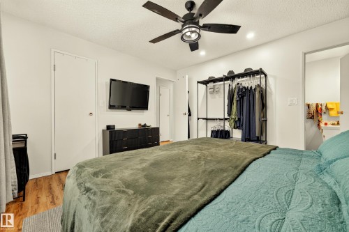 Wood-finish flooring throughout - 24 Addison Crescent, St. Albert, AB 
