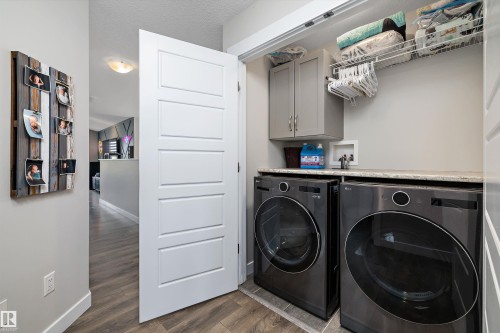 Laundry room - 363 Cy Becker Boulevard, Edmonton, AB - Indoor Photo Showing Laundry Room