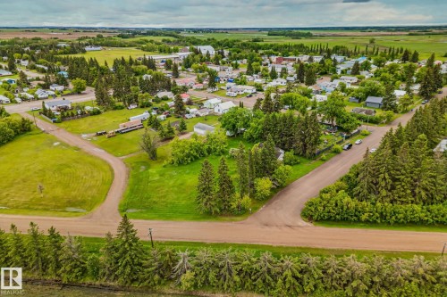 Aerial view - 5305 51 Street, Willingdon, AB 