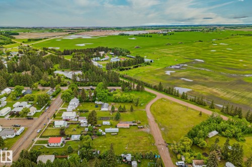 Aerial view - 5305 51 Street, Willingdon, AB 