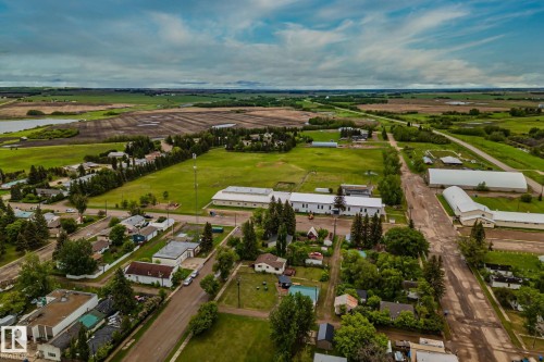 Aerial view - 5305 51 Street, Willingdon, AB 