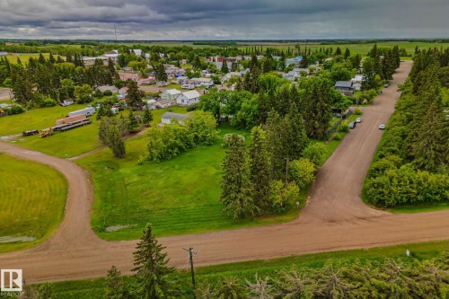 Aerial view - 5305 51 Street, Willingdon, AB 