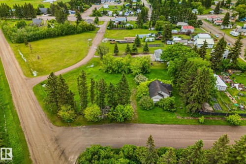 Aerial view - 5305 51 Street, Willingdon, AB 