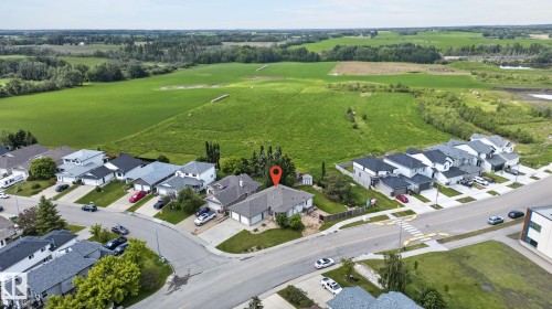 Aerial view - 86 Heritage Crescent, Stony Plain, AB 