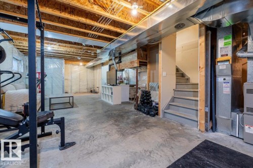 12122 17 Avenue, Edmonton, AB - Indoor Photo Showing Basement