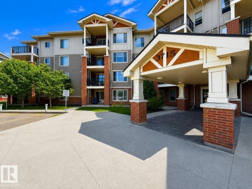 Multi-story building featuring a brick and siding exterior - 117 3715 Whitelaw Lane, Edmonton, AB 