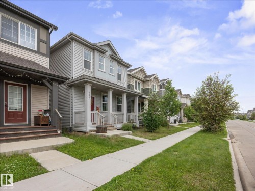 4036 Chappelle Green Sw, Edmonton, AB - Outdoor With Deck Patio Veranda With Facade