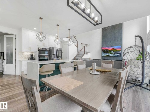 Dining area - 6607 53 Avenue, Beaumont, AB 