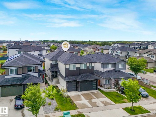 Aerial view - 6607 53 Avenue, Beaumont, AB 