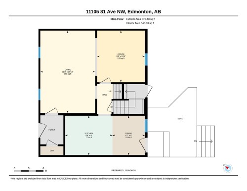 Floor plan - 11105 81 Avenue, Edmonton, AB 