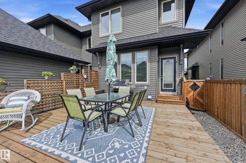 3252 Allan Way, Edmonton, AB - Outdoor With Deck Patio Veranda With Exterior