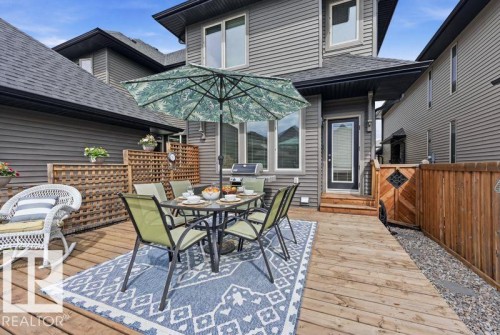 3252 Allan Way, Edmonton, AB - Outdoor With Deck Patio Veranda With Exterior
