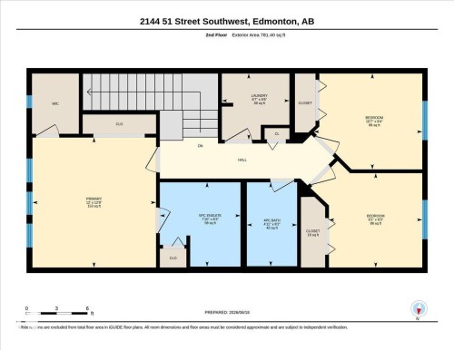 Floor plan - 2144 51 Street, Edmonton, AB 