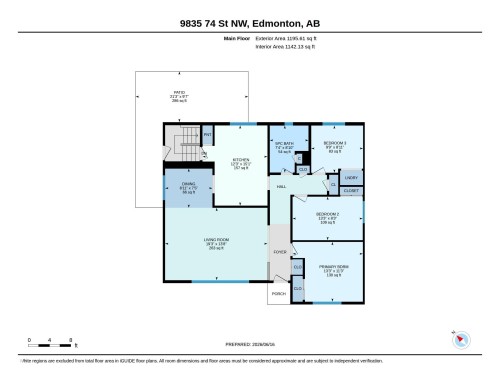 Floor plan - 9835 74 Street, Edmonton, AB 