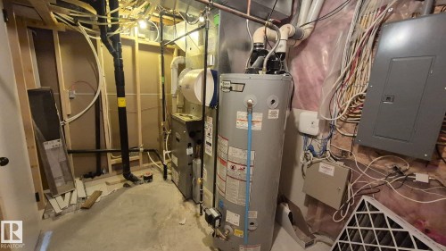 5440 1A Avenue, Edmonton, AB - Indoor Photo Showing Basement