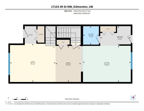 Floor plan - 17123 49 Street, Edmonton, AB 