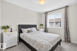 Plush carpeted flooring and neutral wall tones - 