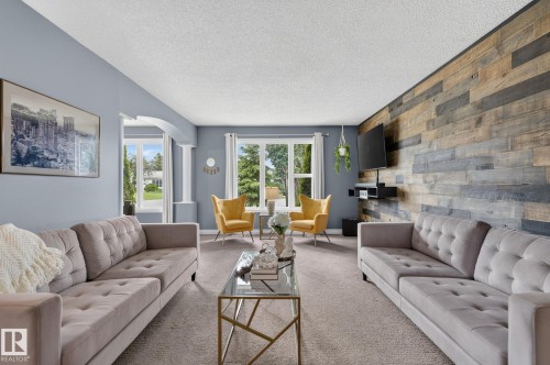 Living room - 14612 29 Street Nw, Edmonton, AB 