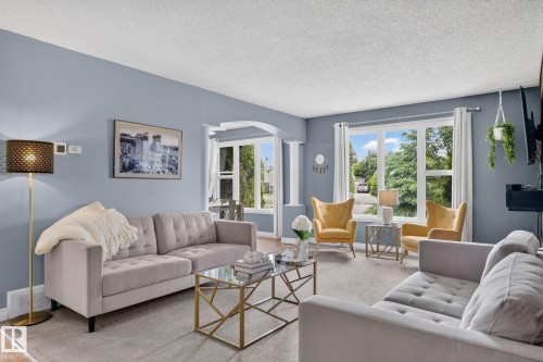 Living room - 14612 29 Street Nw, Edmonton, AB 