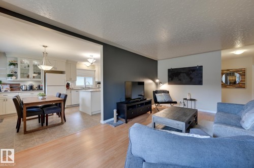7527 78 Avenue, Edmonton, AB - Indoor Photo Showing Living Room