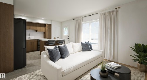 #25 17319 5 St Ne, Edmonton, AB - Indoor Photo Showing Living Room