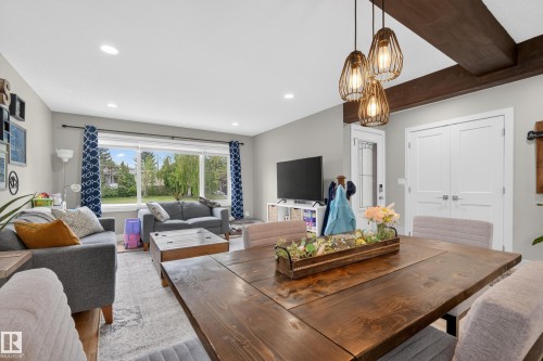 4336 116 Street, Edmonton, AB - Indoor Photo Showing Living Room