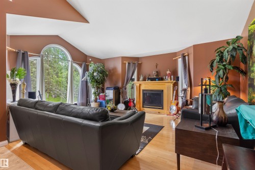 #302 49006 Range Road 73, Rural Brazeau County, AB - Indoor Photo Showing Other Room With Fireplace